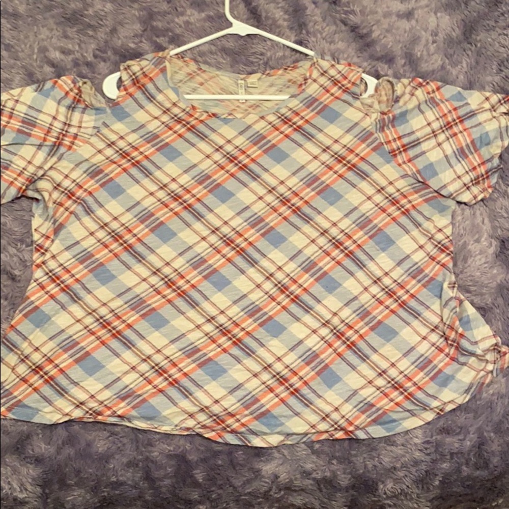 Off the shoulder shirt